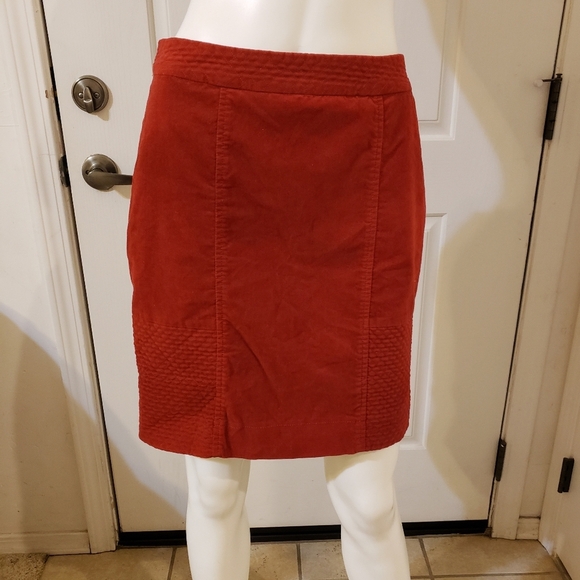 Anthropologie Red Skirt ETT taia - Picture 1 of 6
